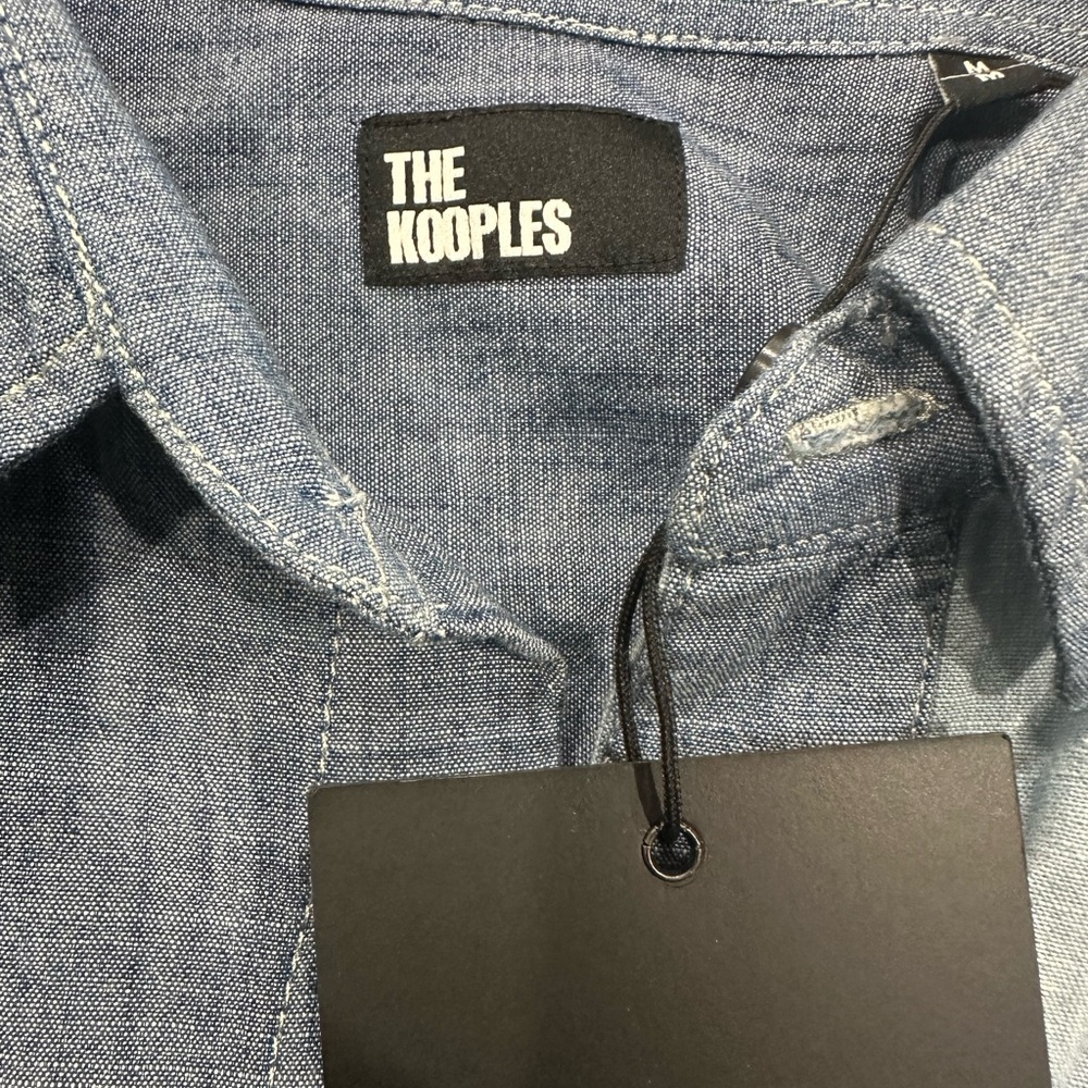 The Kooples Blue Denim Shirt